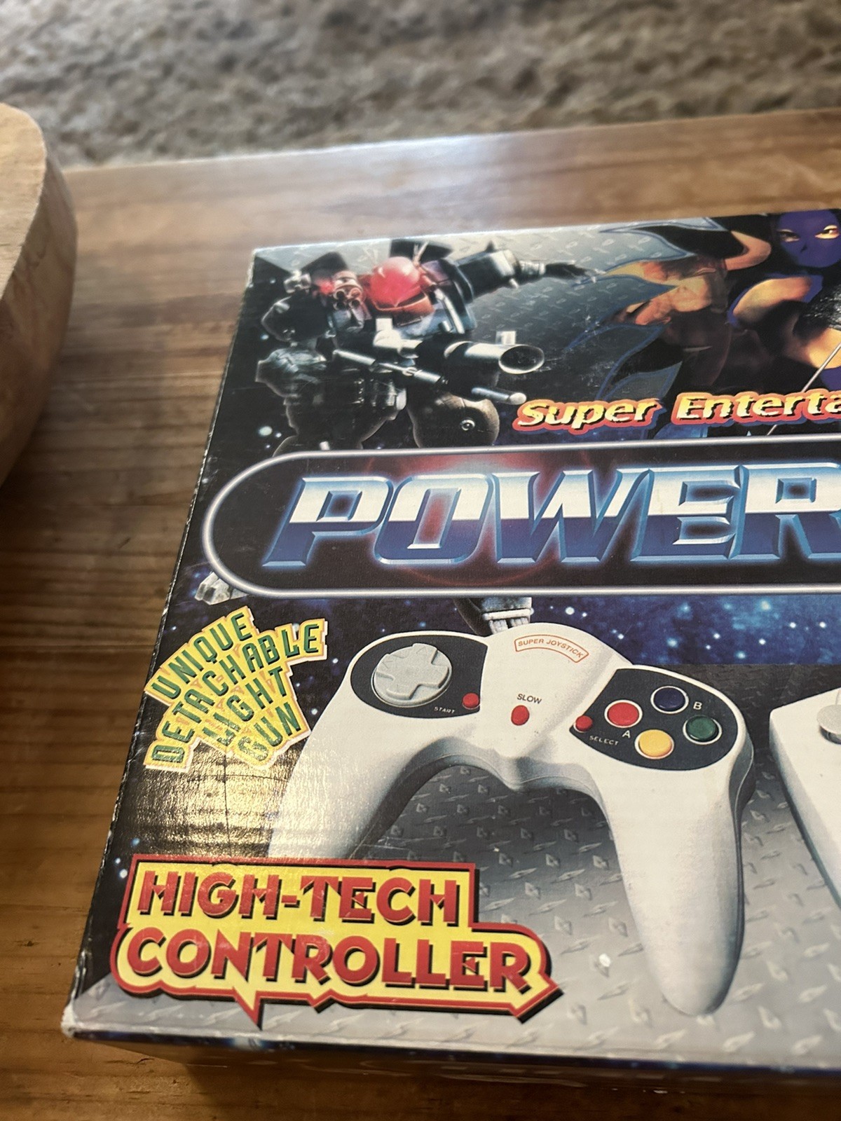 Super Entertainment System Power Games 128 Games In 1 Controller Rare tested (m)