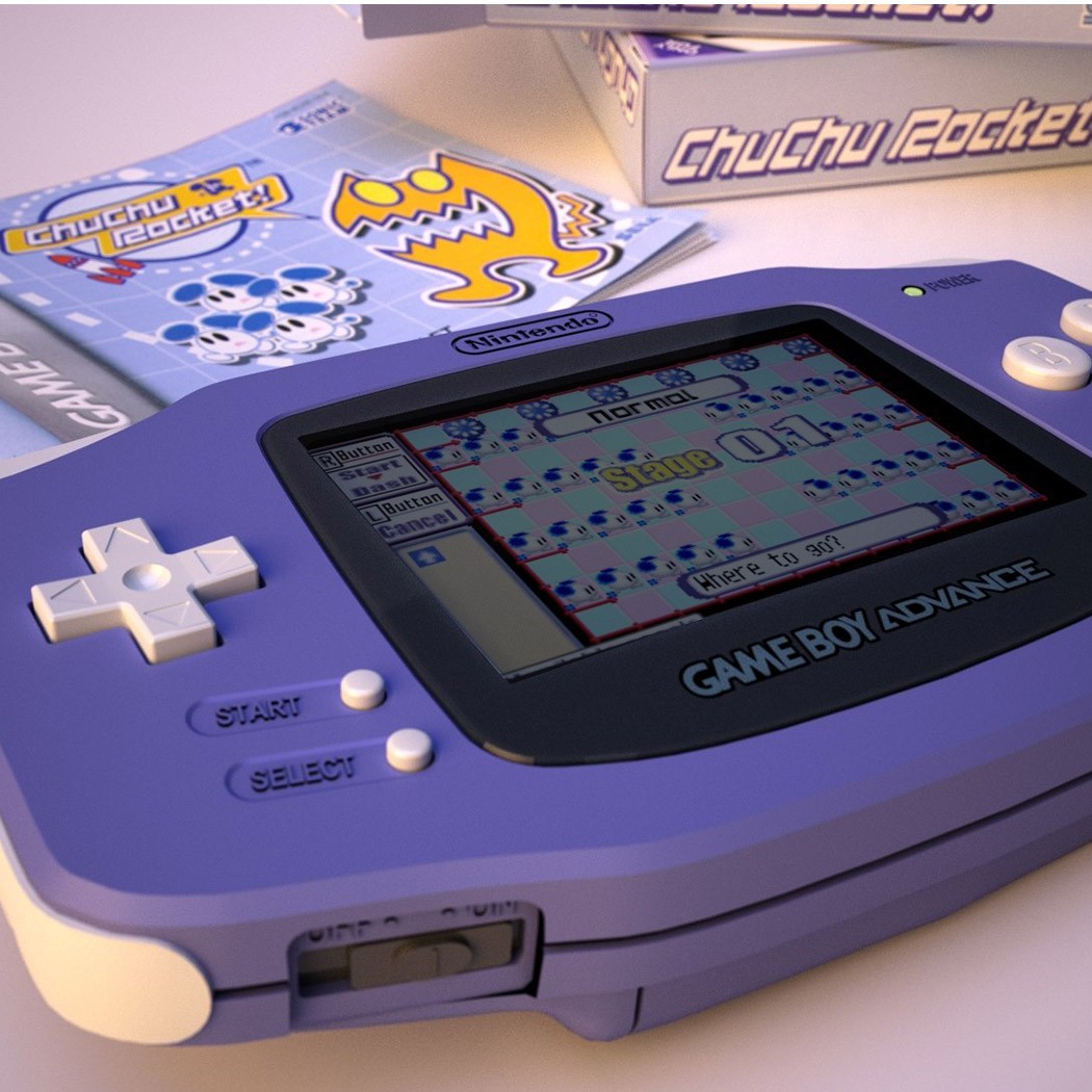 Nintendo Game Boy Advance Console System Cleaned Tested New Indigo CaseRenewed O