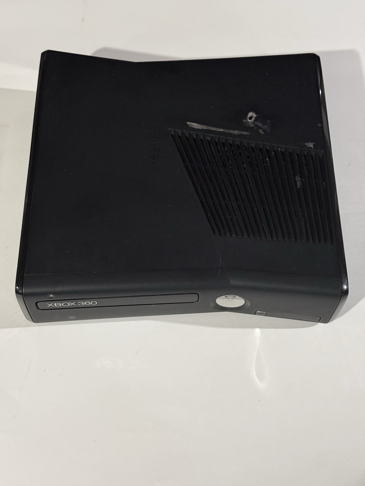 Microsoft Xbox 360 S Slim Black Video Game Console System ONLY Model 4GB – Read!