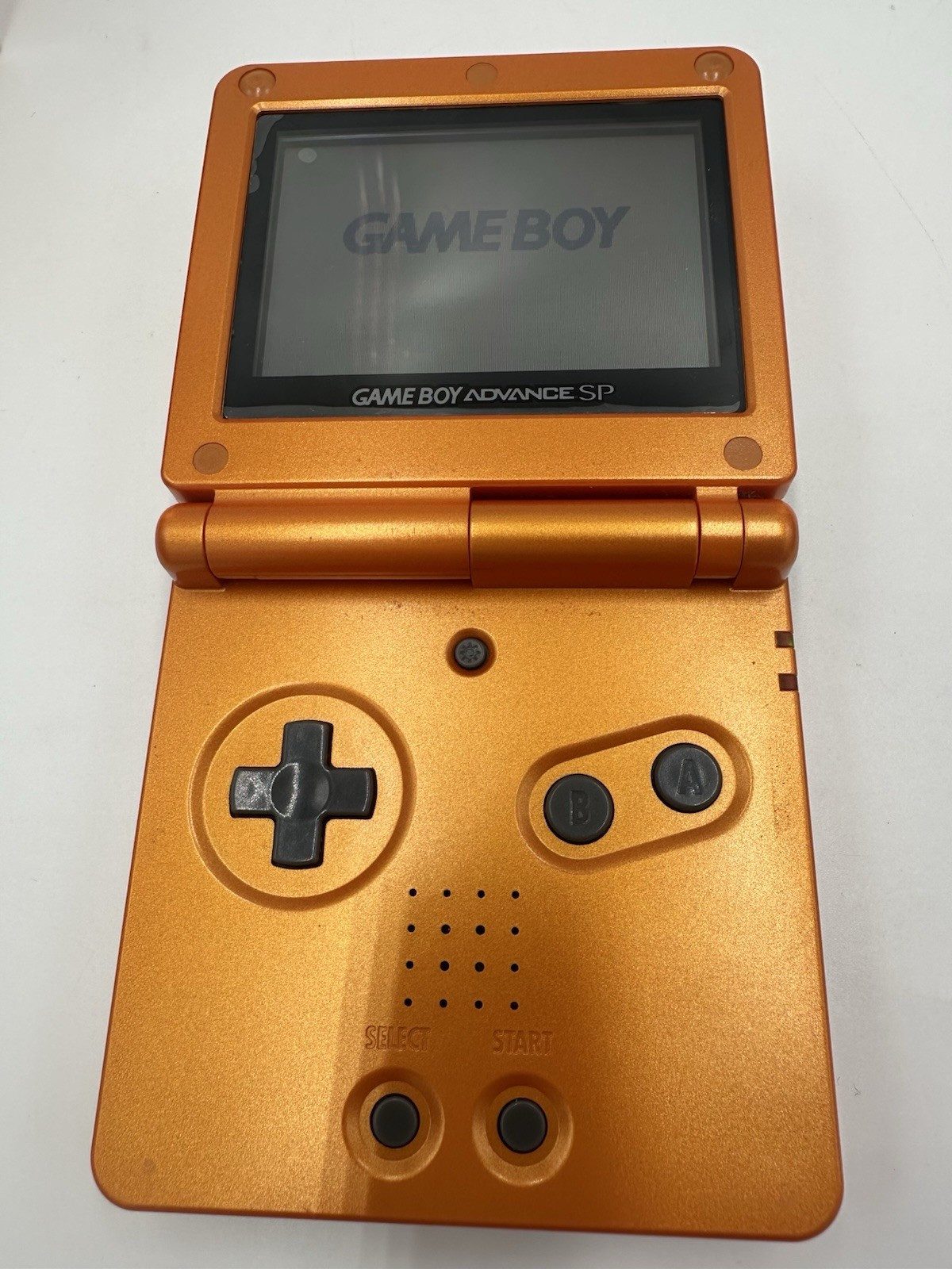 【Torn Box】Nintendo Gameboy Advance SP Achamo Torchic Orange Pokemon Center Japan