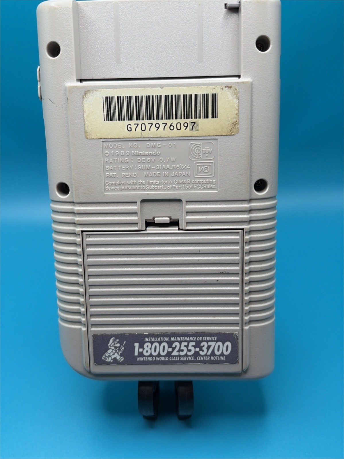 Nintendo Game Boy DMG-01 1989 Tested Works Clean Battery Classic OEM