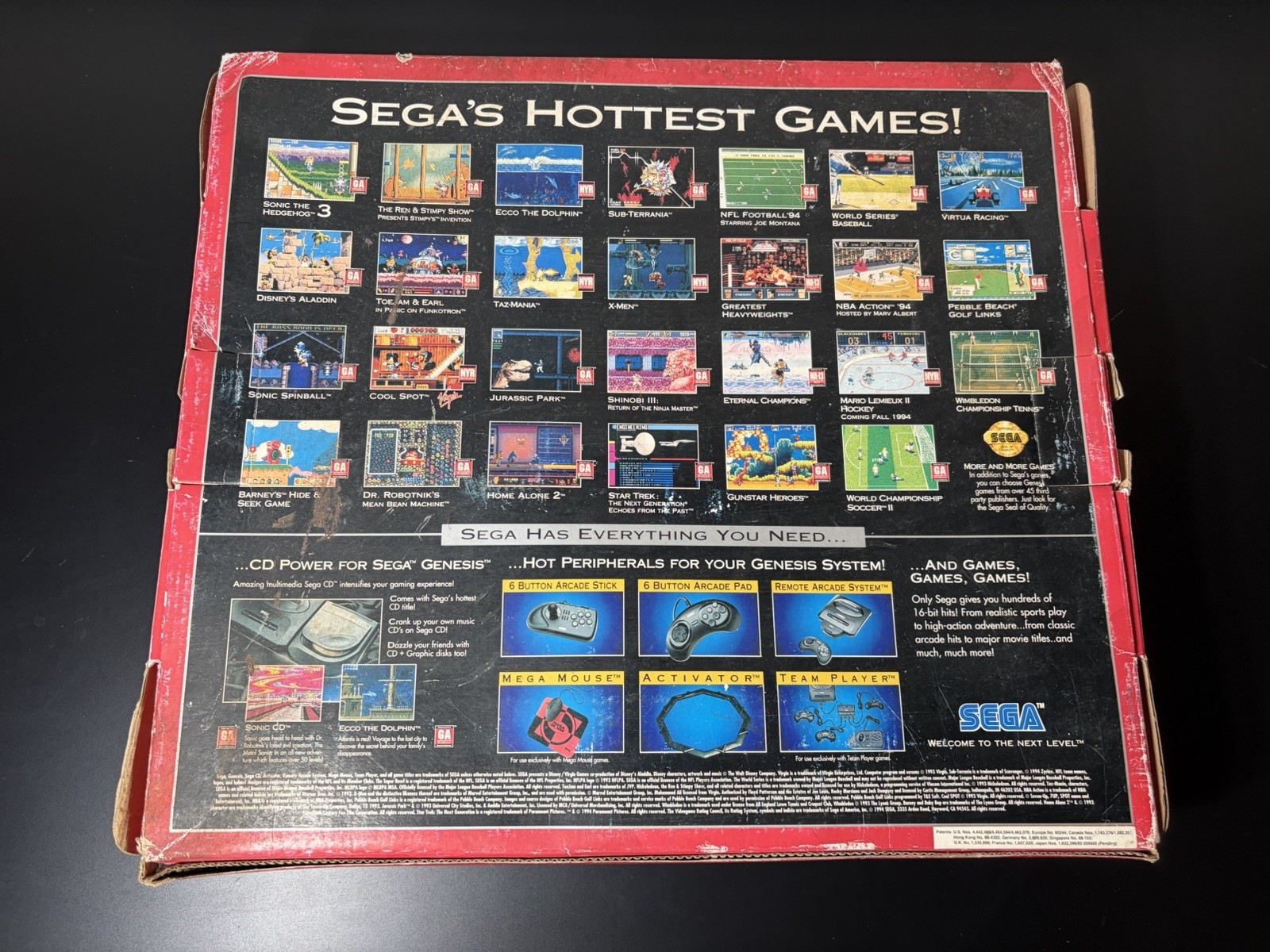 Sega Genesis 2 Black Game Console System Brand New