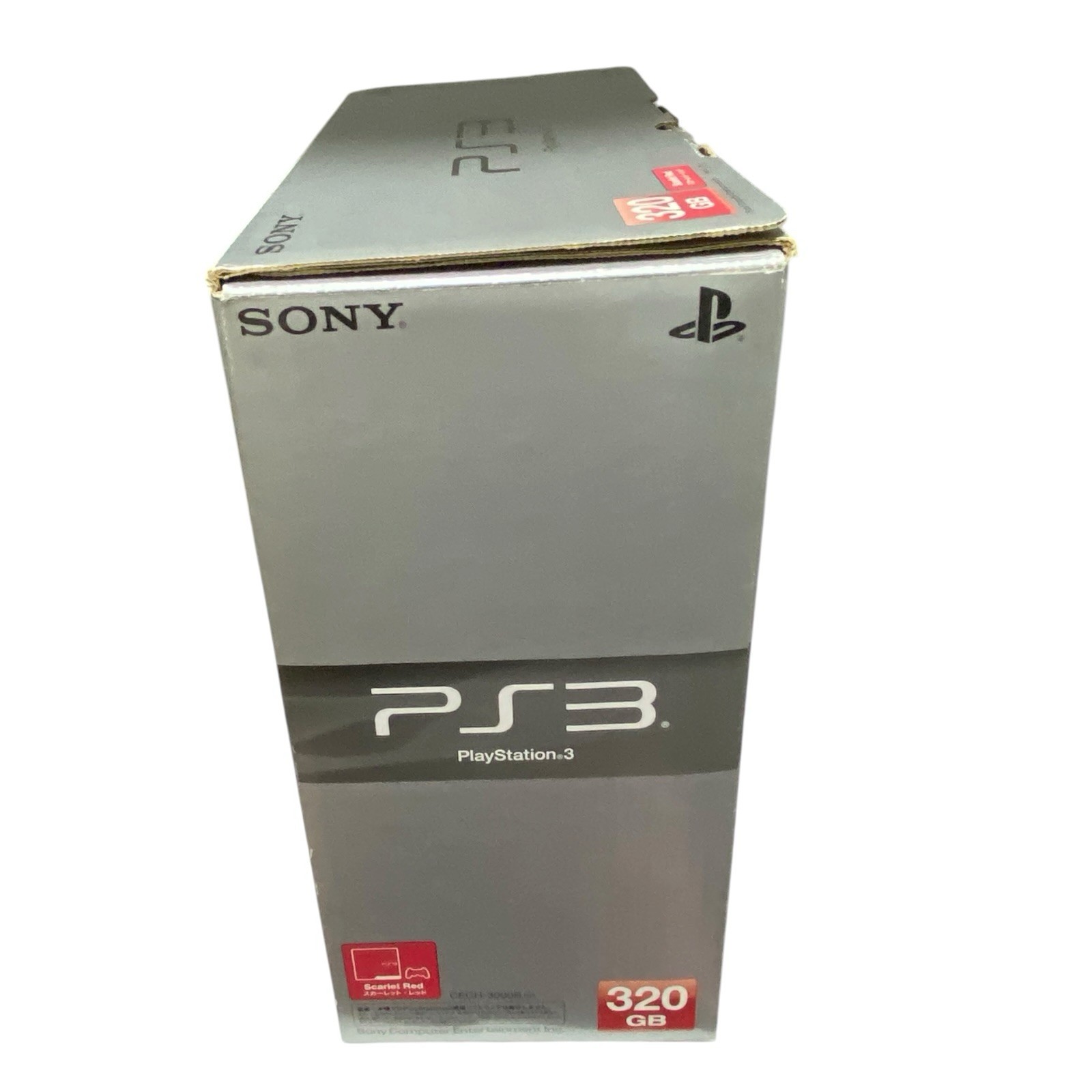 Sony PlayStation 3 Slim 320GB Scarlet Console – Red Good Condition From Japan