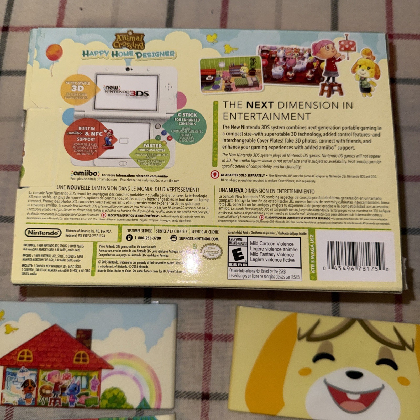 Nintendo 3DS XL ANIMAL CROSSING HAPPY HOME DESIGNER BUNDLE *GAME NOT INCLUDED *