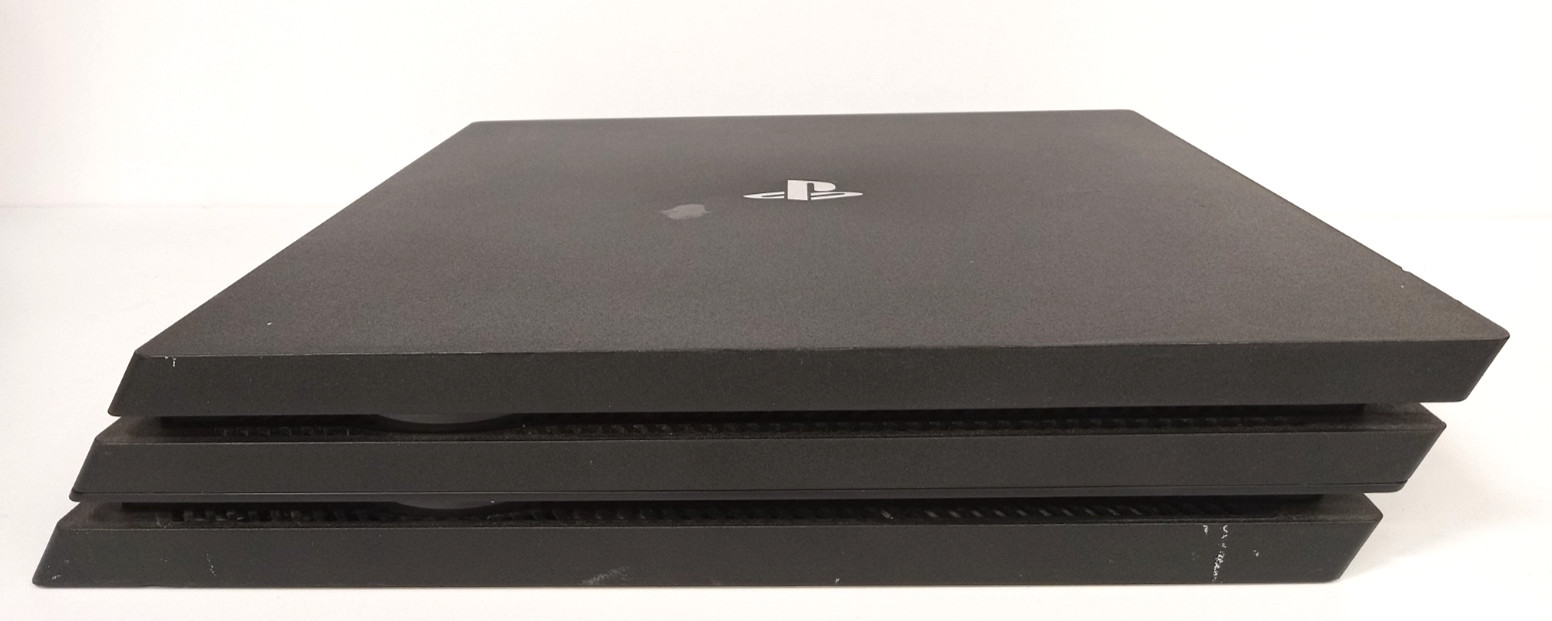 Sony PlayStation 4 PS4 Pro 1TB Console + Cables (CUH-7115B, 2018) Tested, FF #17