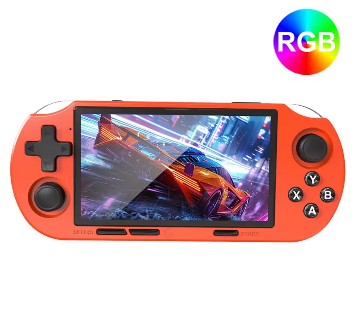 GAMINJA Handheld Console ANS16 4.5-inch IPS Screen RGB Backlight Pre-loaded with