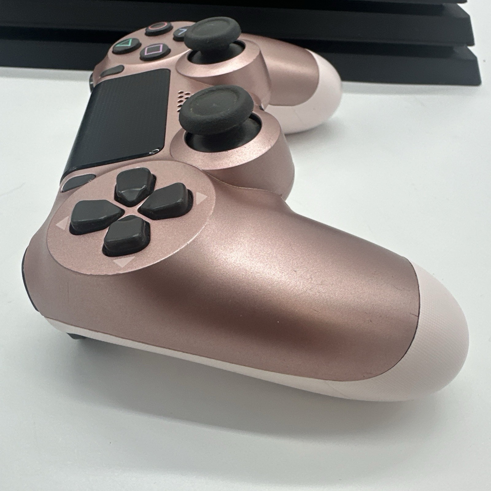 Sony PlayStation 4 PS4 Pro 1TB Black CUH-7115B Bundle – Rose Gold OEM Controller