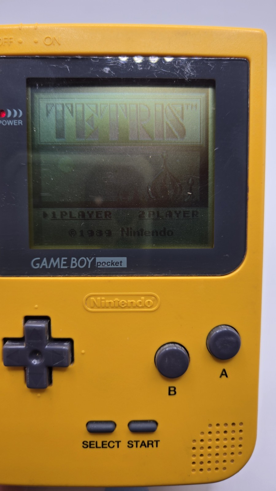 Nintendo Game Boy Pocket MGB-001 – Yellow – 100% OEM – Tested Working