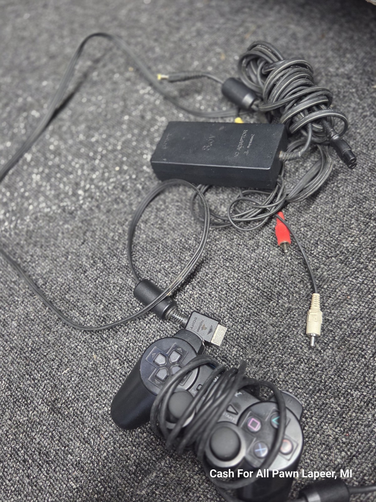 Sony Playstation 2 PS2 SCPH-77001 Slim Console PARTS / REPAIR BAD EYE? READ