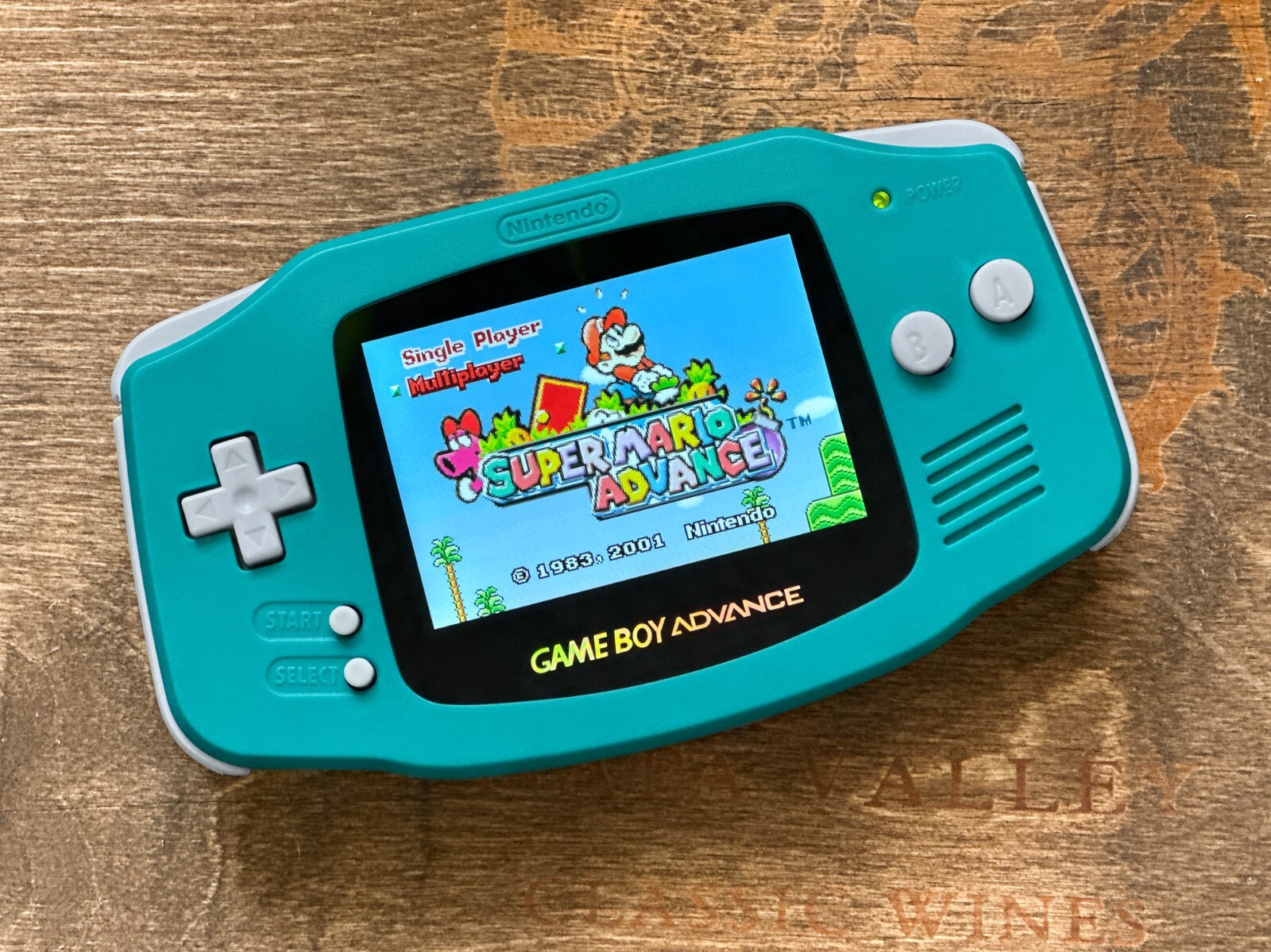 Nintendo Game Boy Advance GBA Backlight IPS LCD System Rechargeable USBC Battery