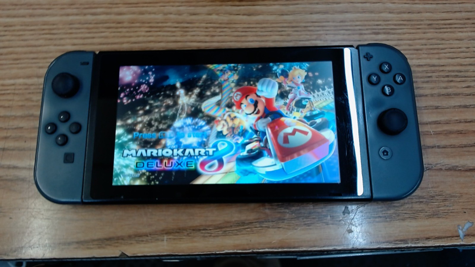 NINTENDO SWITCH HAC-001 (-01) BLACK/ GRAY – V2 (CJL007178)