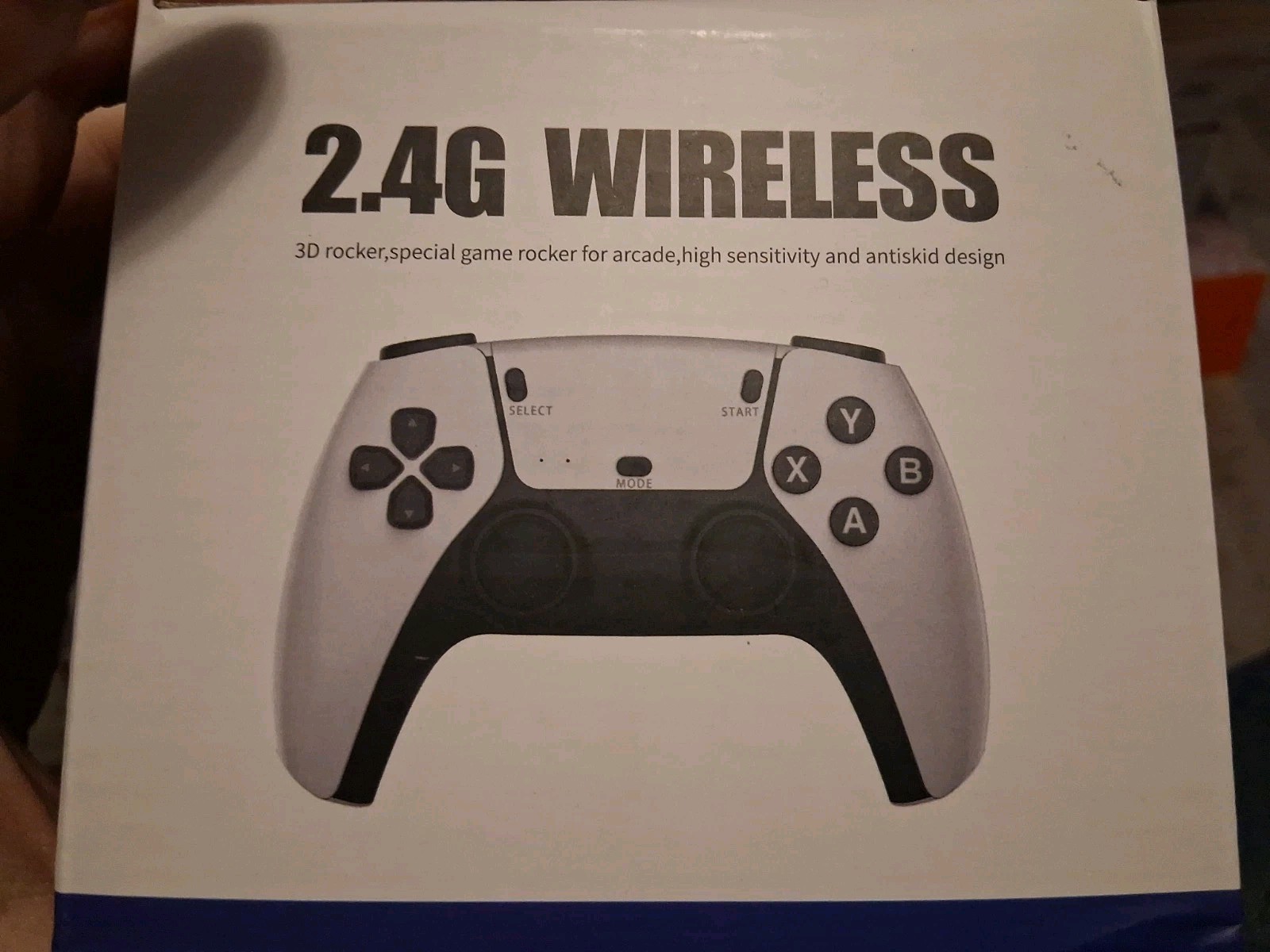 SJ GAM M15 Plus 2.4G Wireless 4K Game Console 128GB Double Controllers