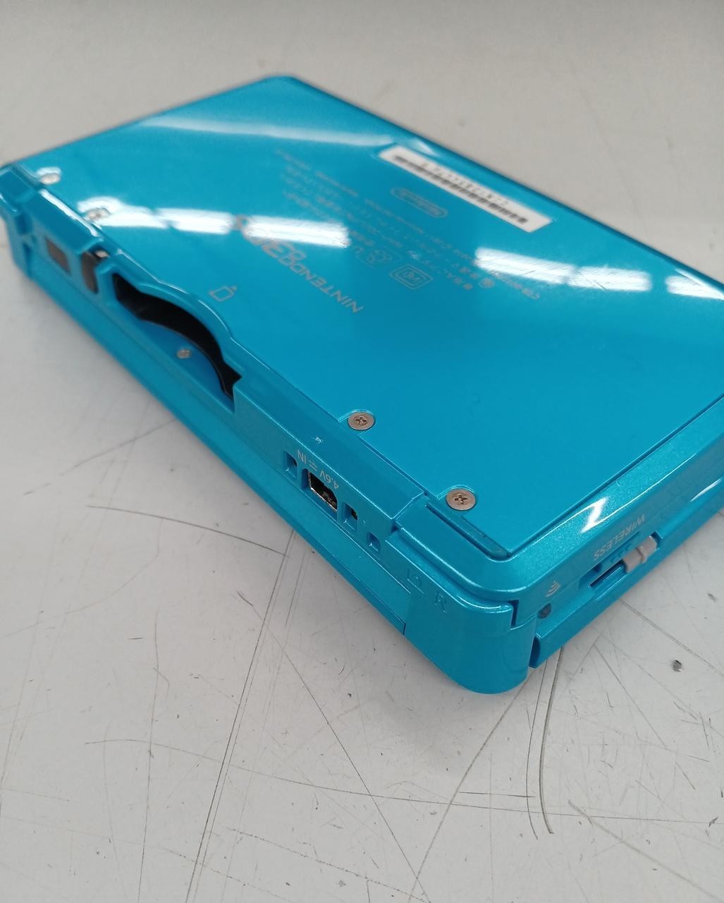 Nintendo 3DS Light Blue Console Japan Ver Tested & Working w/ Stylus Authentic
