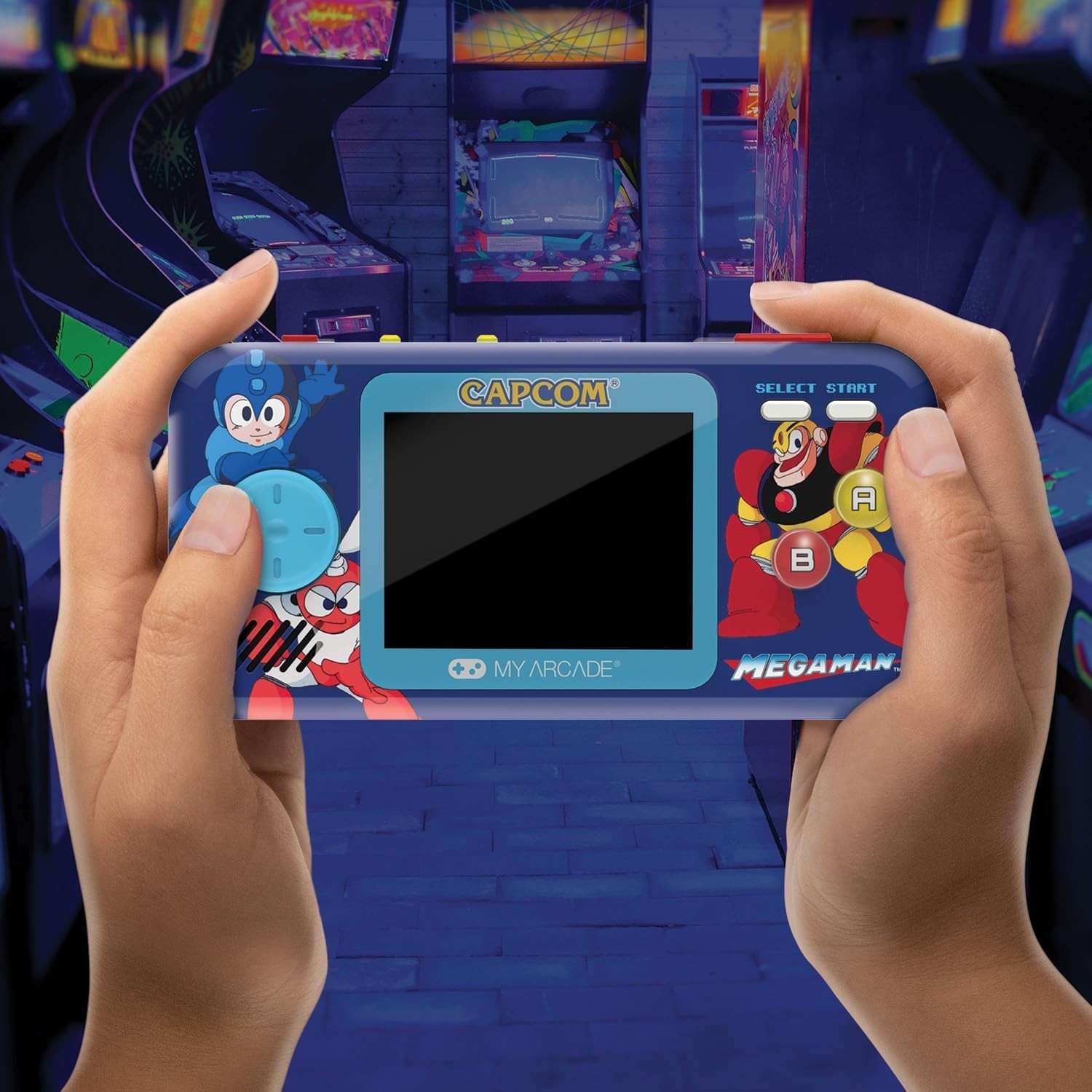 Portable Mega Man Pocket Player: 6 Memorable Arcade Classics in Handheld Format