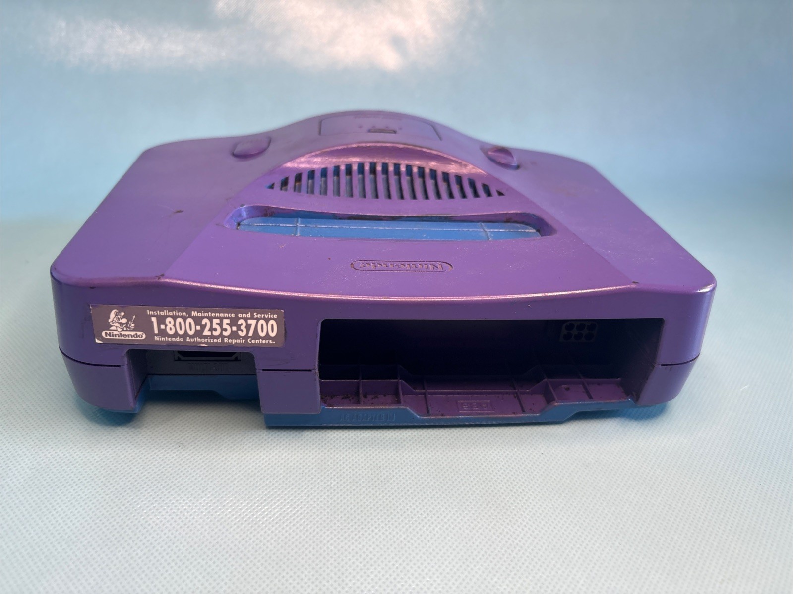 Vintage Nintendo 64 N64 NUS-001 USA Console w/ Power + AV ***READ***