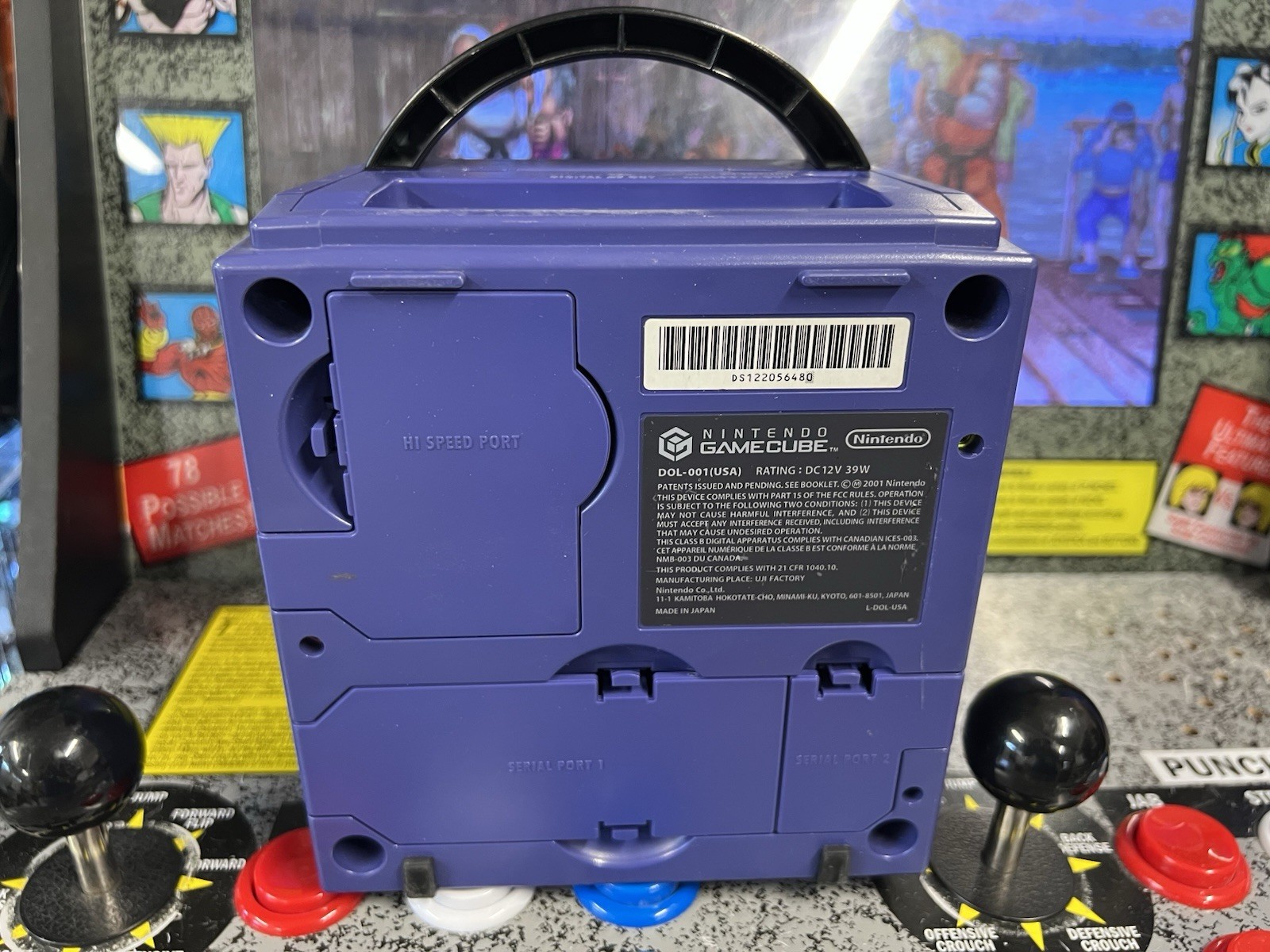 2002 Nintendo Heineken Gamecube Indigo Purple LE Console w/Box – Only 50 Exist!