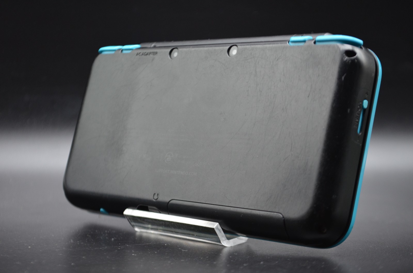 [NEAR MINT] New Nintendo 2DS XL LL Black Turquoise Console Japanese game 004