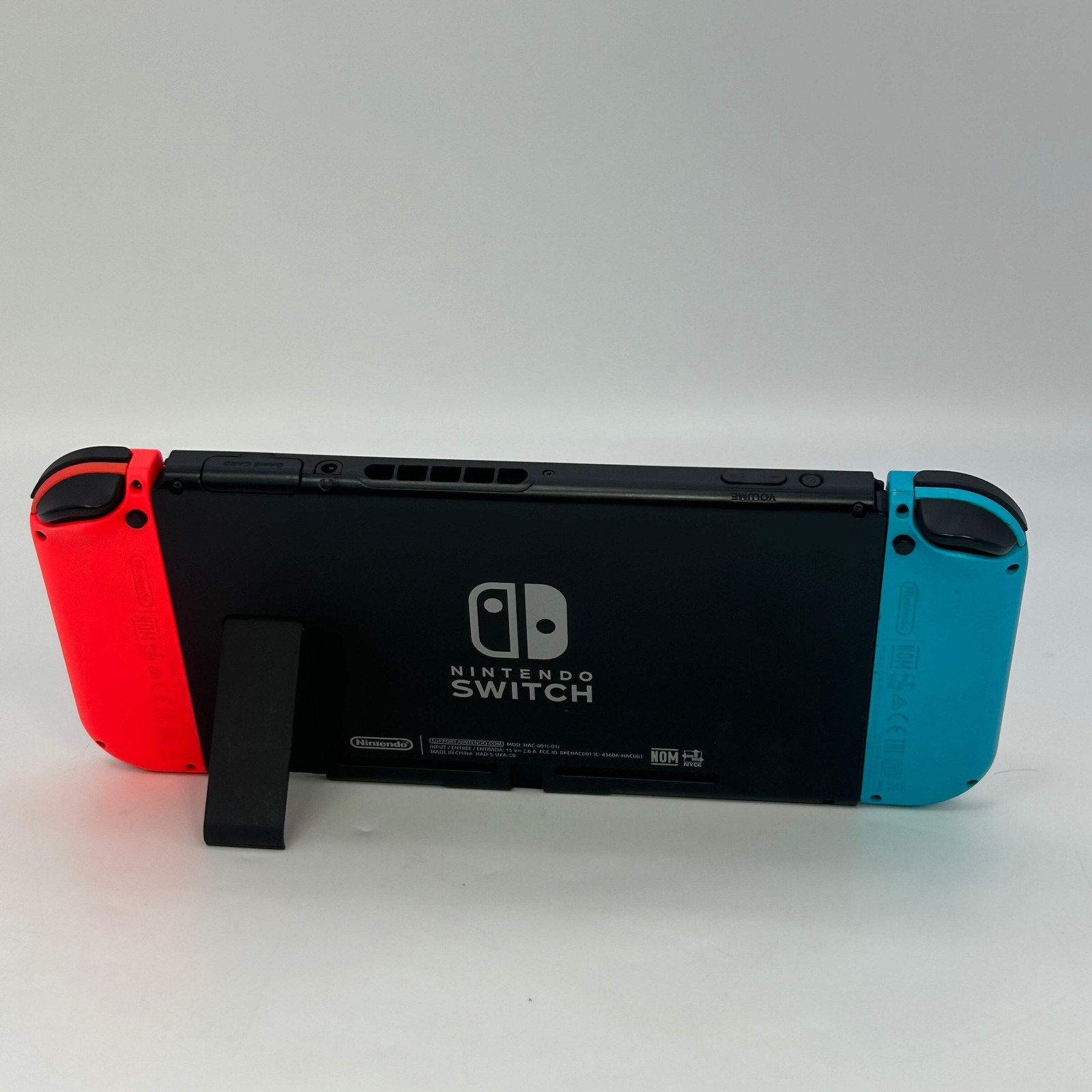 Nintendo Switch HAC-001-01 2019 Black 32GB Console with Joy-Cons, Power Cable, a