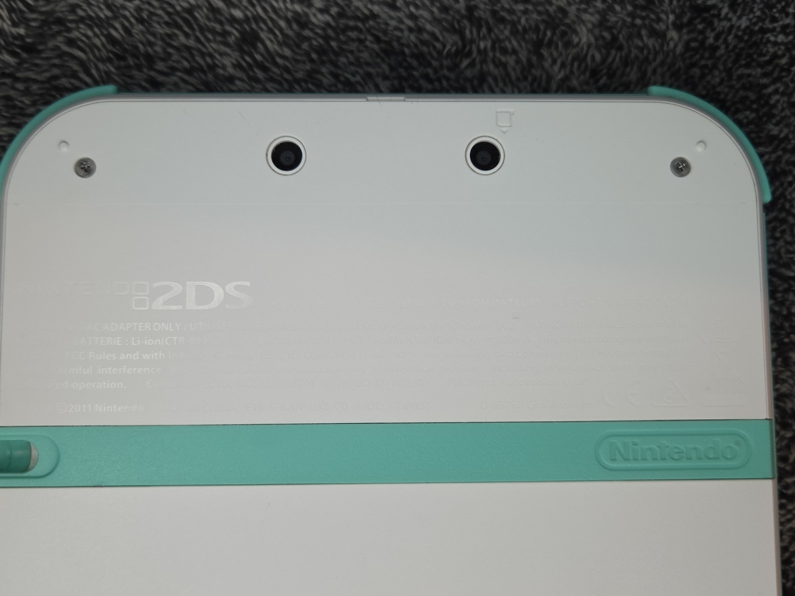 Nintendo 2DS Sea Green Video Game Special Limited Edition Console Only FTR-001