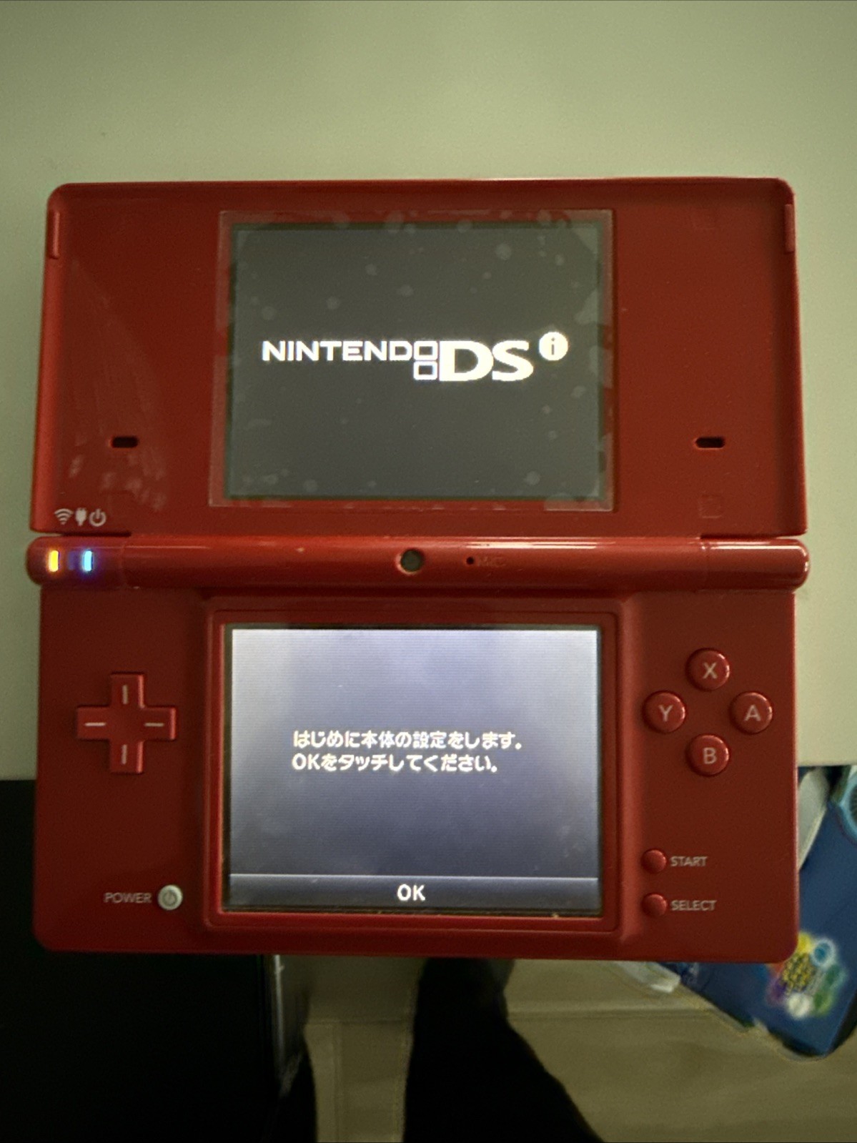 Nintendo DSi Console Red TWL-001 Japan Tested Working w/ Stylus and No Charger