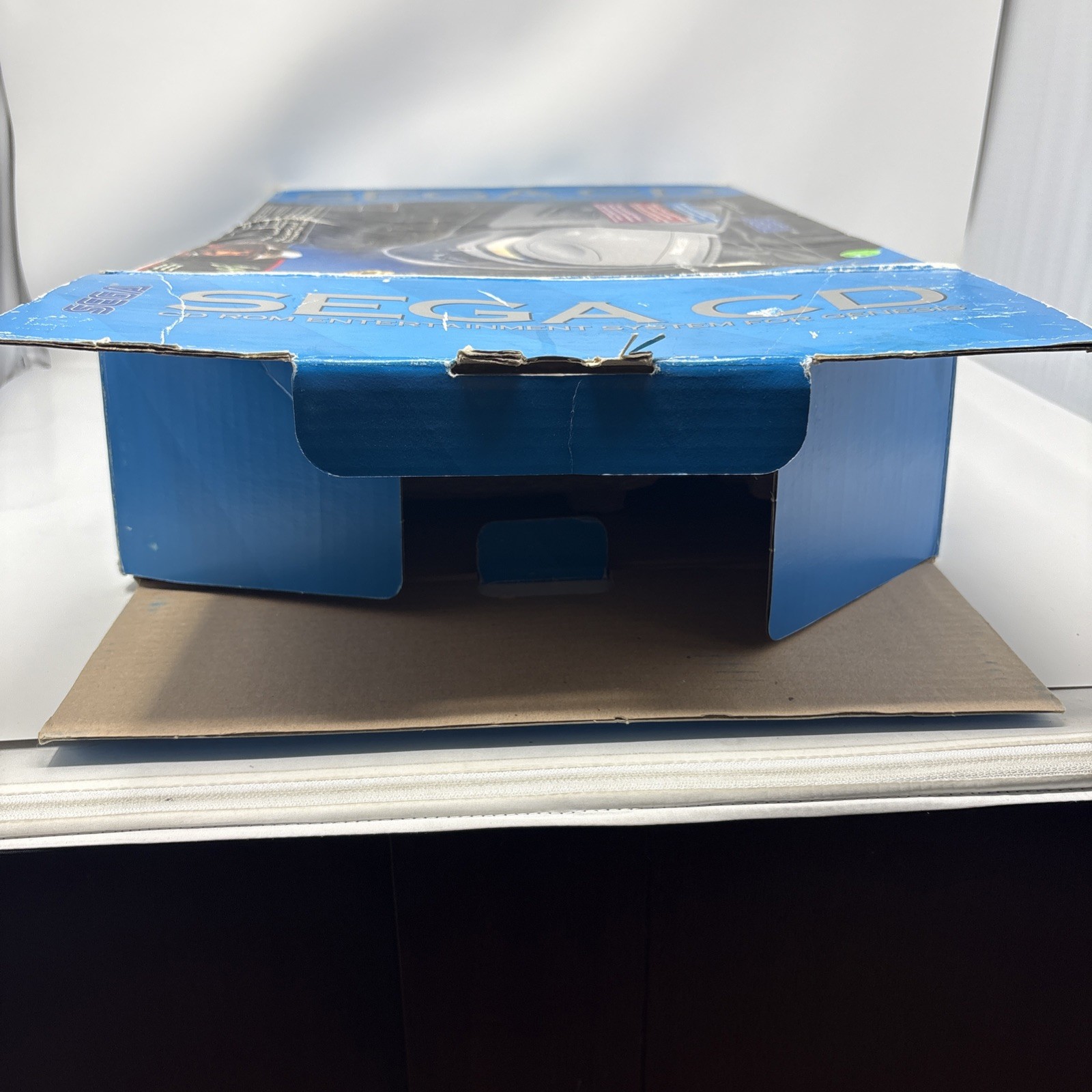 EMPTY BOX Sega CD Console System Original Box Only w/ Manual – NO CONSOLE