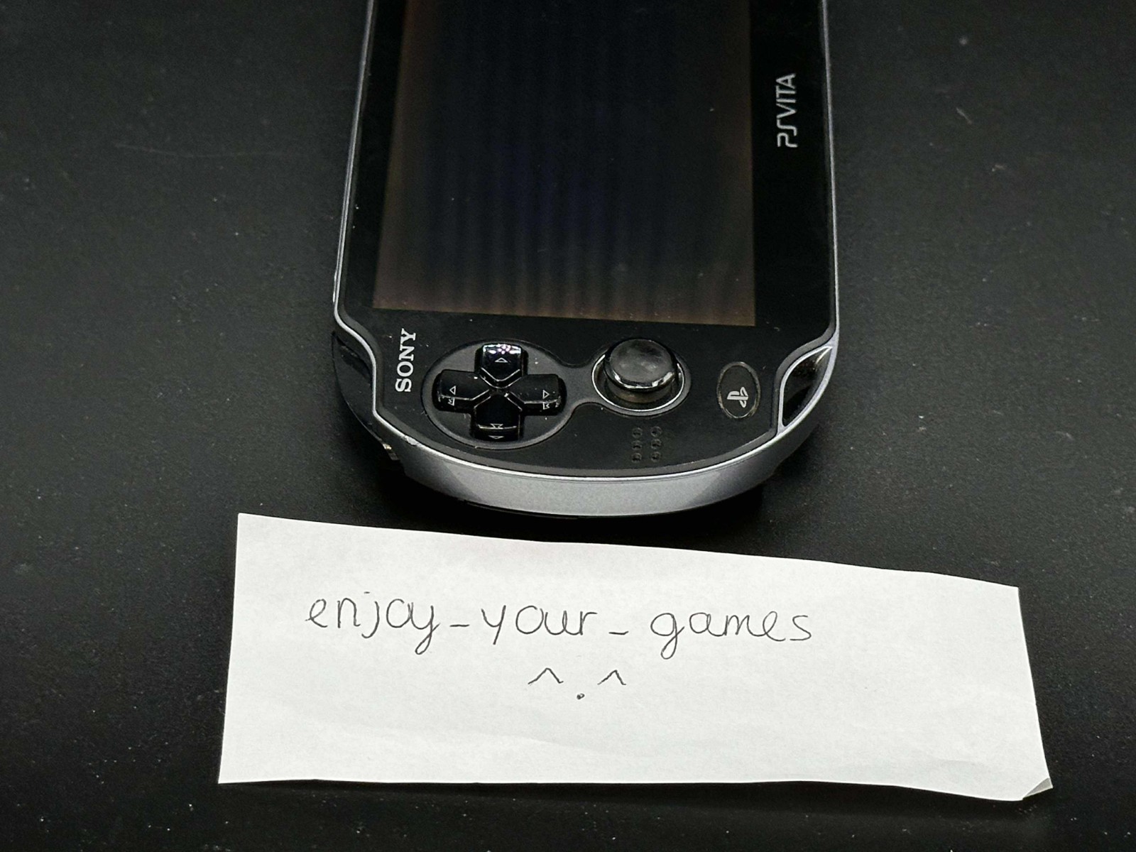 Sony PlayStation PS Vita OLED PCH-1000/1100 Black Used US Seller – SHIP IN 1-DAY