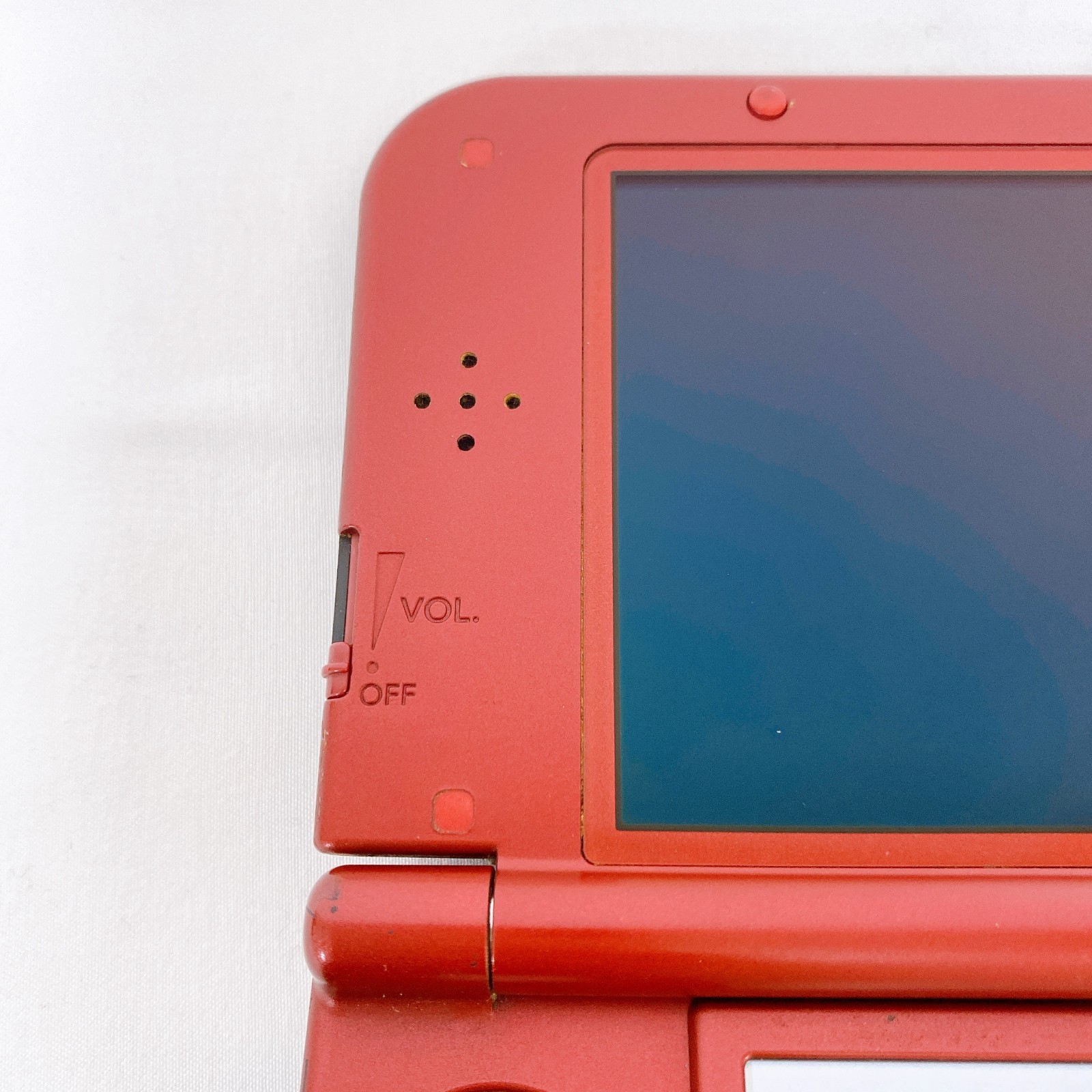 【Dual IPS】New Nintendo 3DS LL XL Metallic Red Console Stylus Japan Tested Rank A