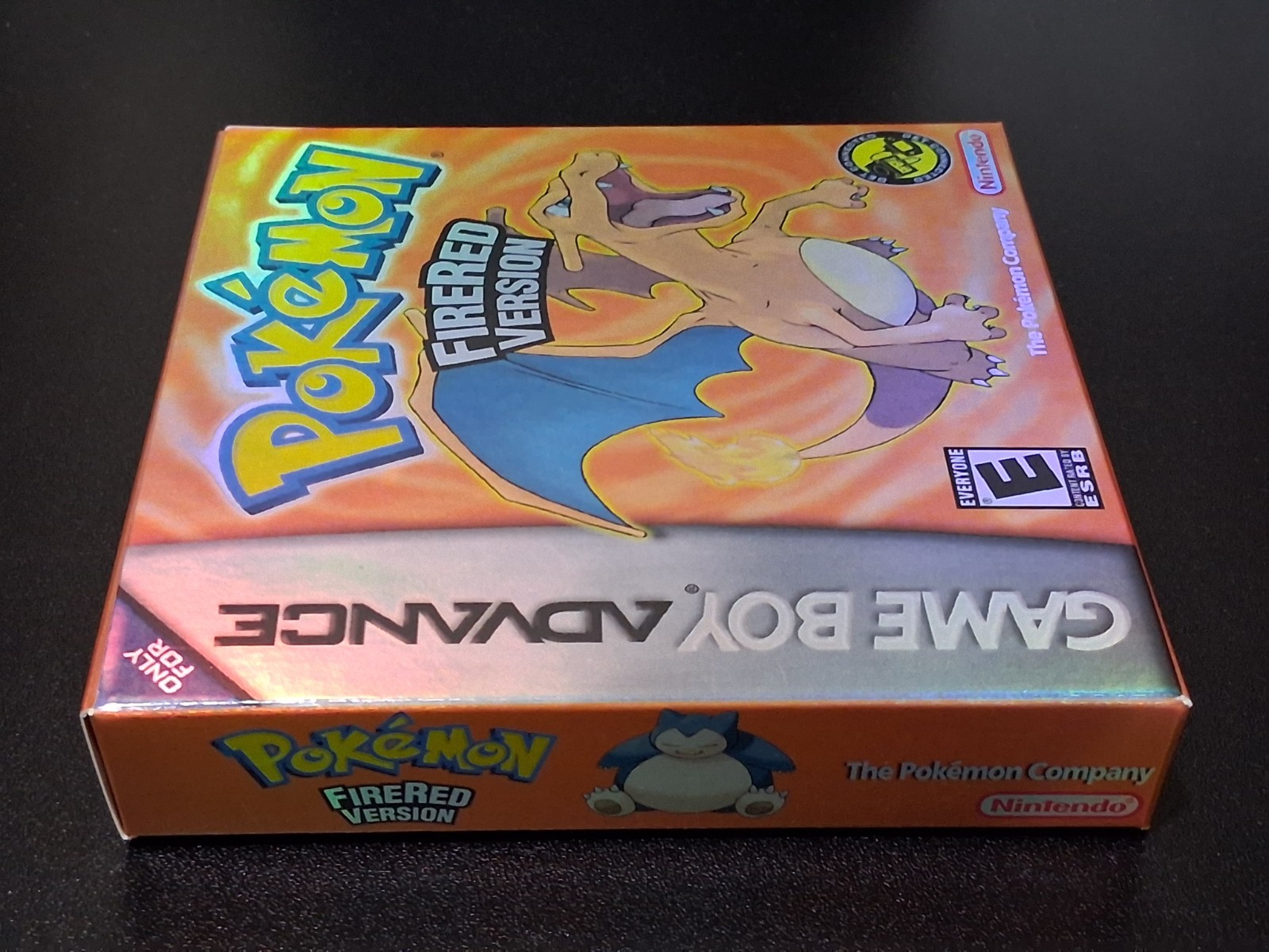 Pokemon FireRed Version Authentic Game Manual Game Boy Advance New Holo Box CIB