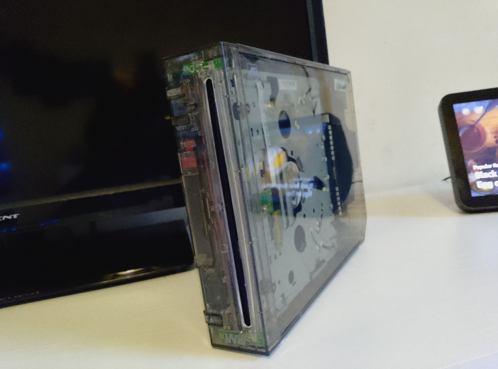 Custom Transparent Gray Wii Console Nintendo Wii Custom Wii Tested Working