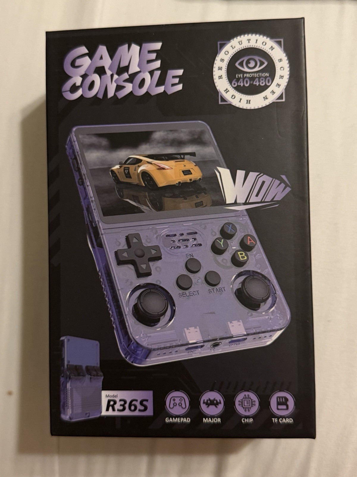 r36s handheld game console 64GB
