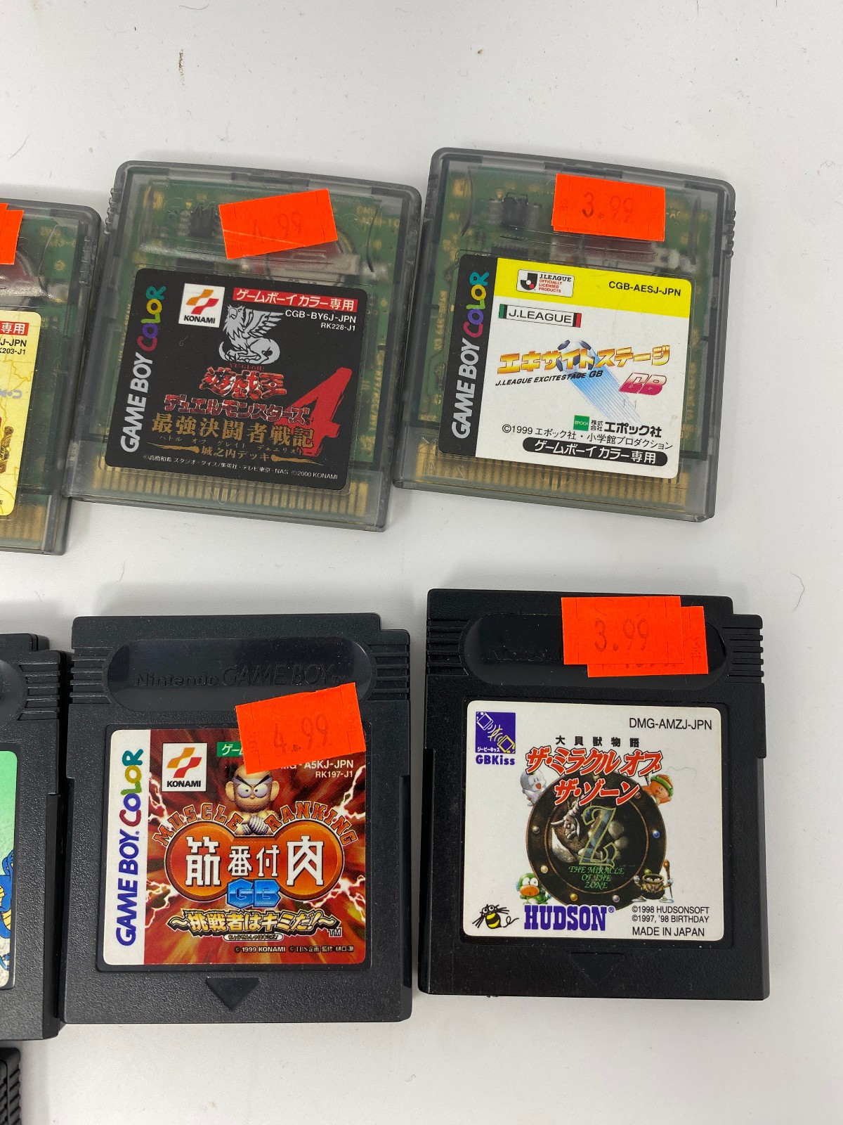 Nintendo GAME BOY Color Cartridge Lot 14 From Japan NTSC-J
