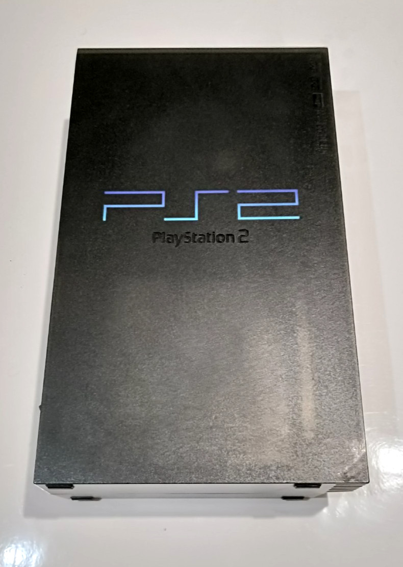 PS2 Midnight Black Console Sony PlayStation 2 NTSC-J SCPH-50000 NB Complete+ Box