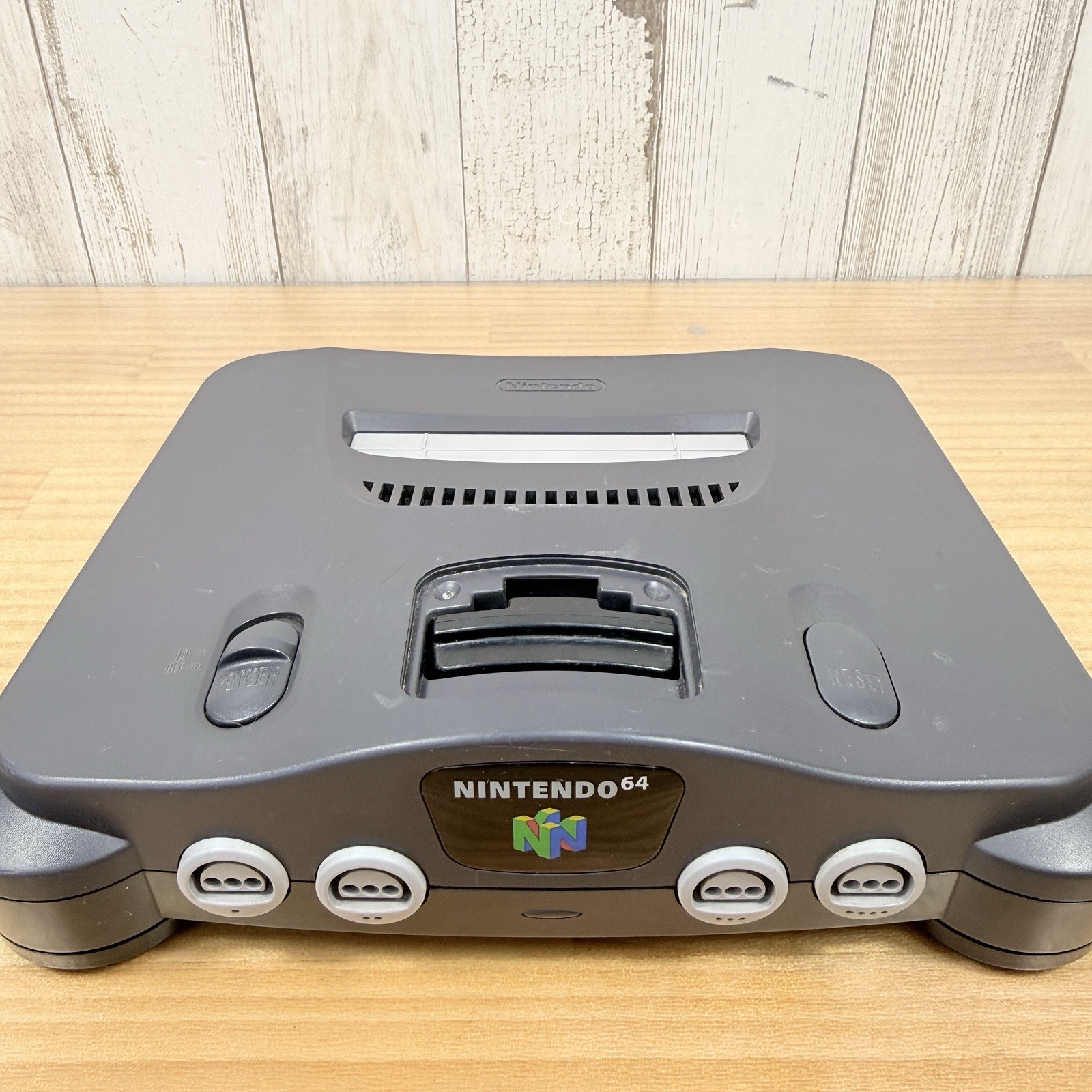Nintendo 64 Console NUS-001 JPN AC Adapter Included Tested Working Used