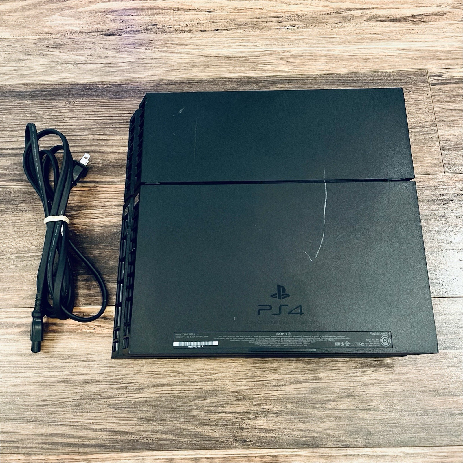 Sony PlayStation 4 PS4 500GB Black Console CUH-1215A w/ Power Cable – SHIPS FREE