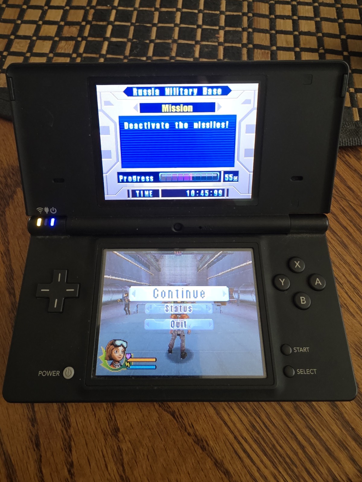 Nintendo DSi Console Bundle Black + 15 Games Charger Case Stylus Tested Working