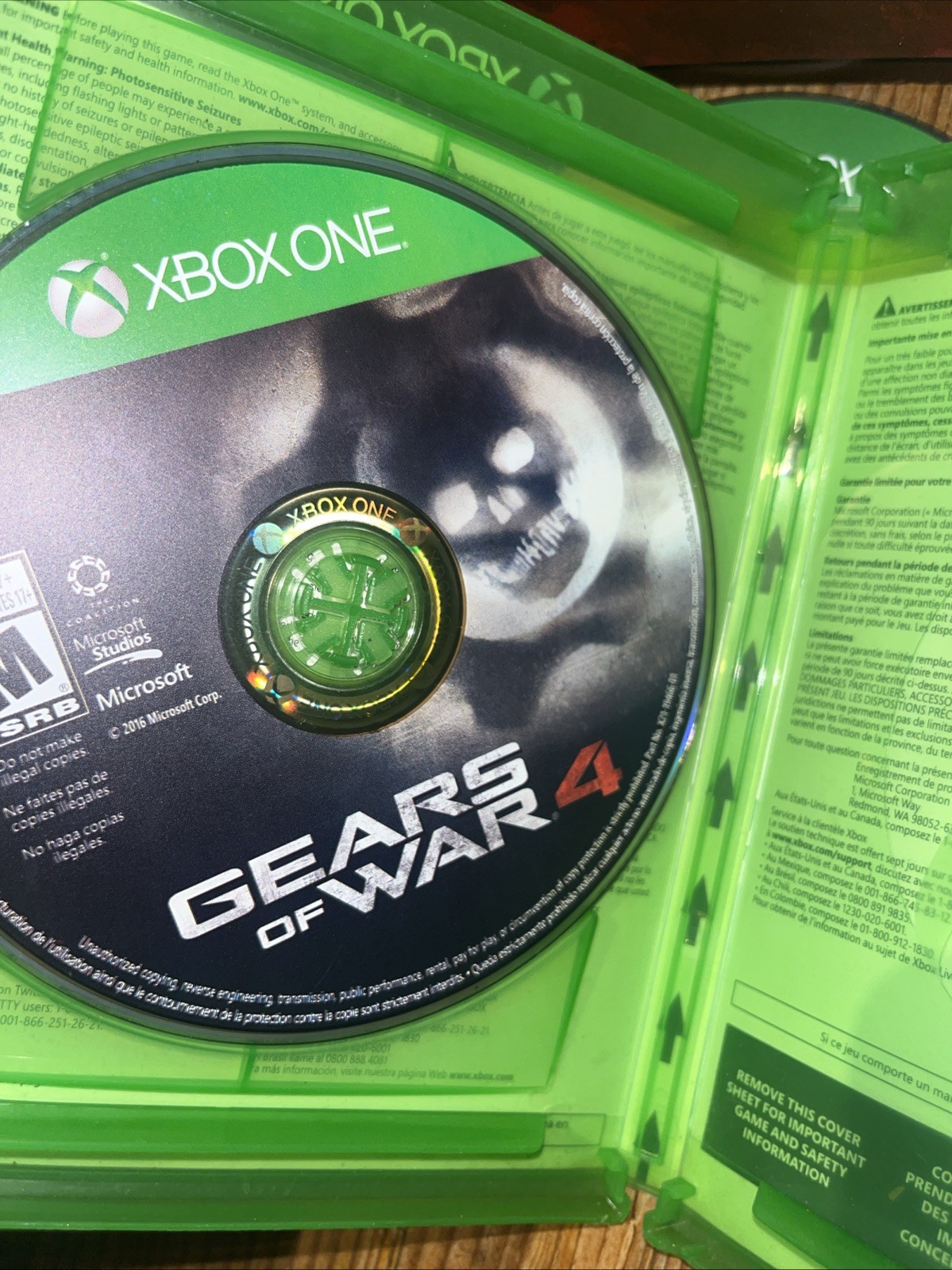 Microsoft Xbox One S Gears of War 4 Limited Ed 2TB w/ 20+ Games Custom Control
