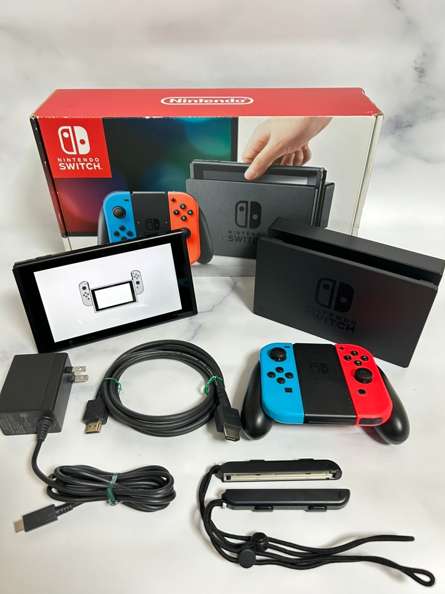 Nintendo Switch Console HAC-001 HAC-001(-01) region free fullset V1 V2 from US
