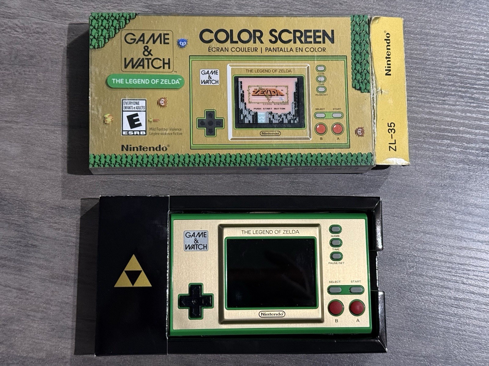 Nintendo Game & Watch: The Legend of Zelda (ZL‑35)
