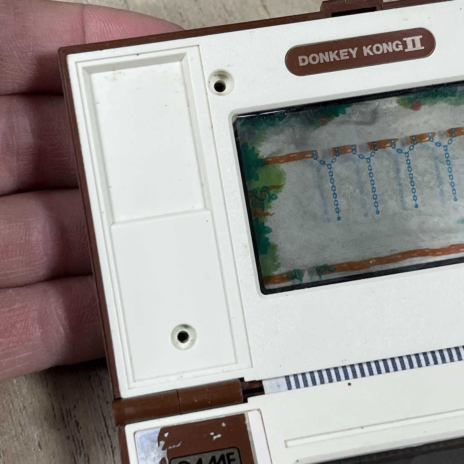 Nintendo Game & Watch Donkey Kong II Multi-Screen Game 1983 Parts/Repair
