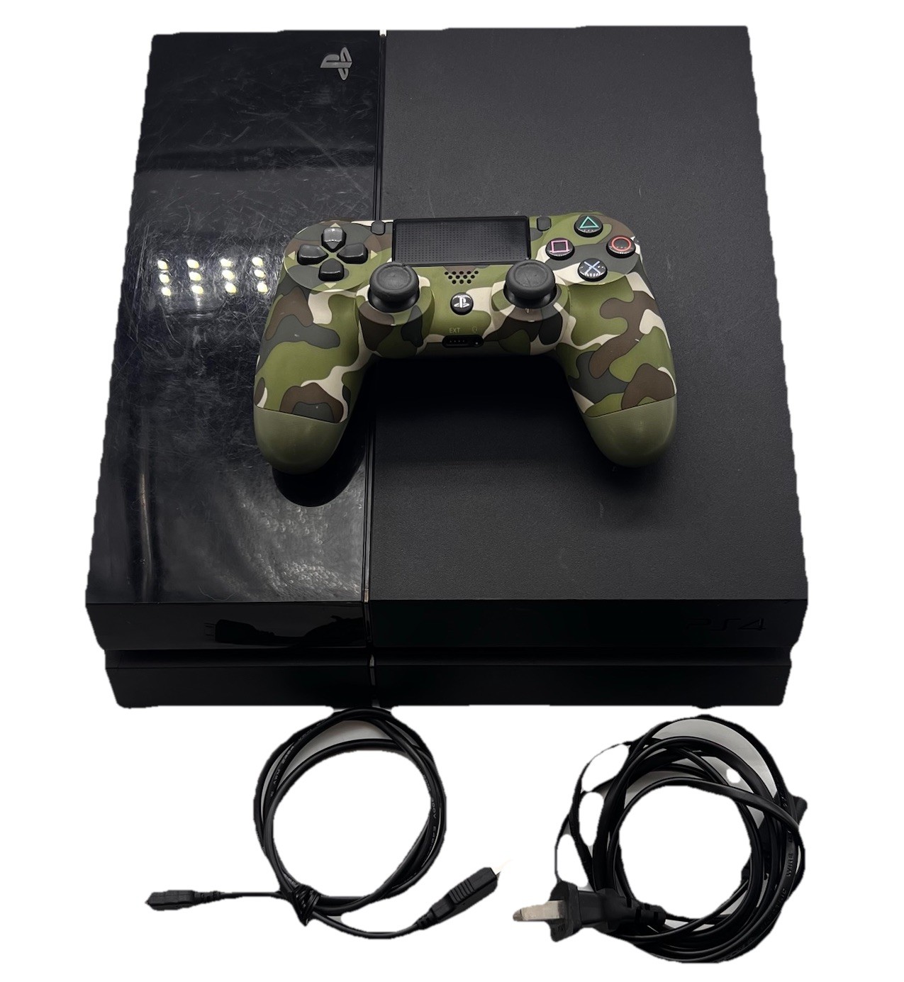 Sony Playstation 4 500GB Black Console PS4 W/ Controller & Cords Tested & Ready