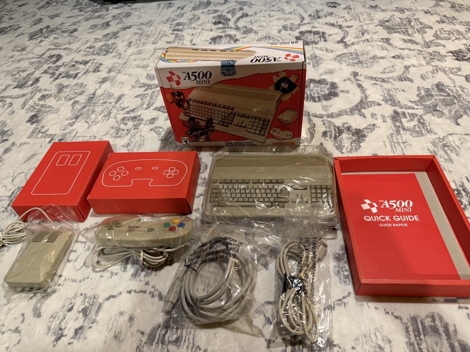 The A500 Mini (25 Amiga games)