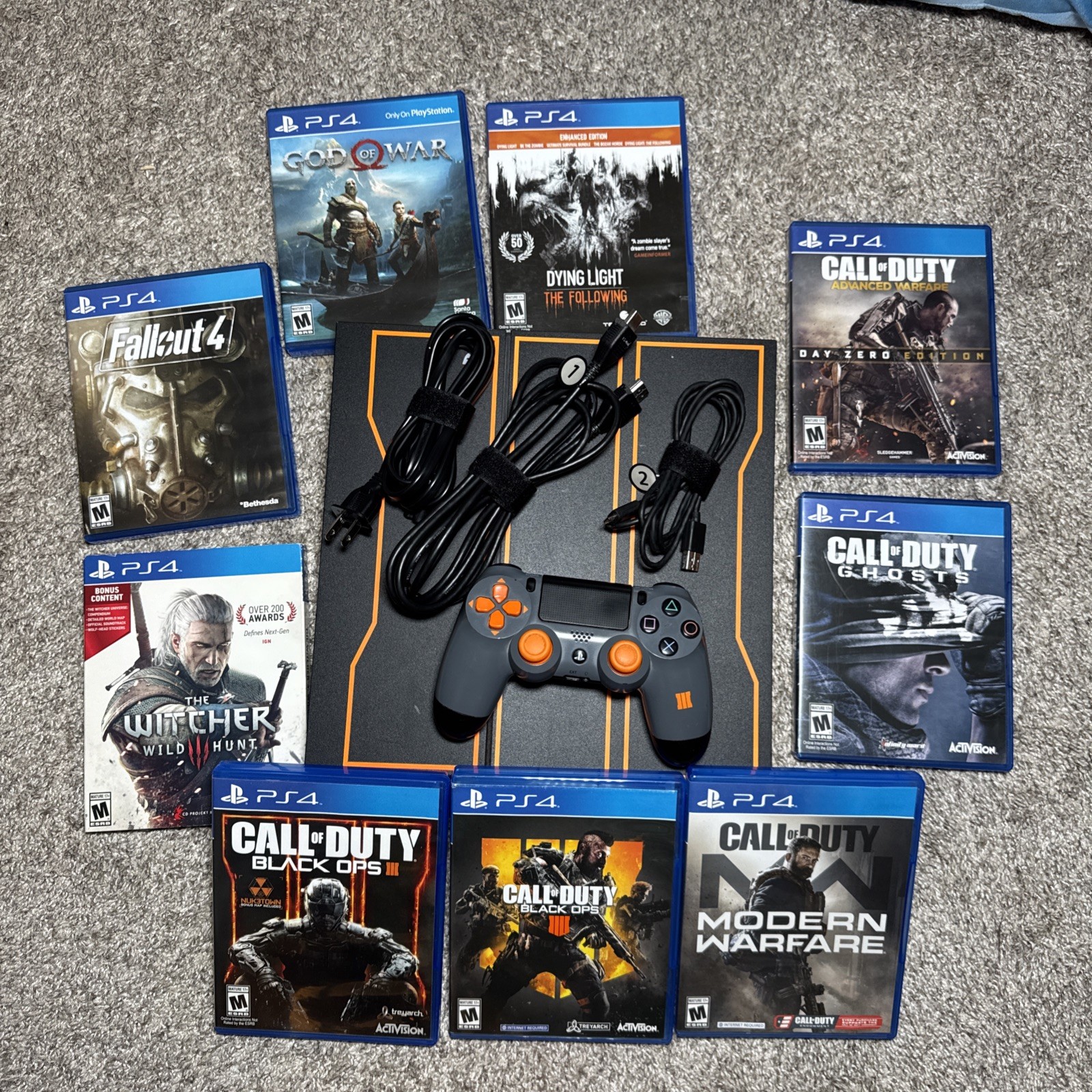 “Adult Owned/Smoke-Free Home”PS4 COD Black Ops 3 Limited Edition OEM Console 1TB