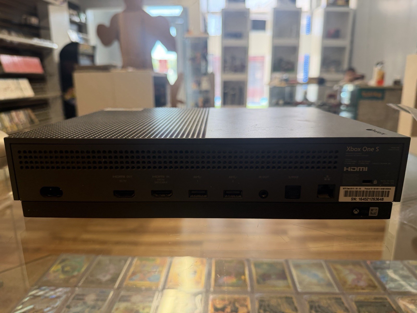 Microsoft Xbox One S 1TB Black Console 4K UHD Wi-Fi Region Free 2017