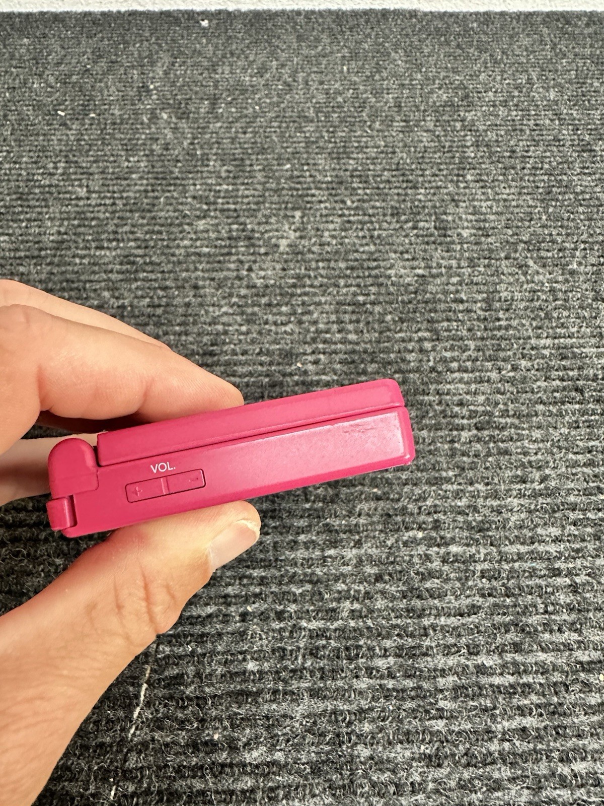 Nintendo DSi Console Pink Japan Model TWL-001(JPN) Screen Damage