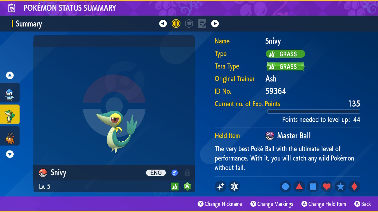 Pokemon Scarlet and Violet Starters 6IV ✨ Shiny ✨ & Non Shiny Battle Ready