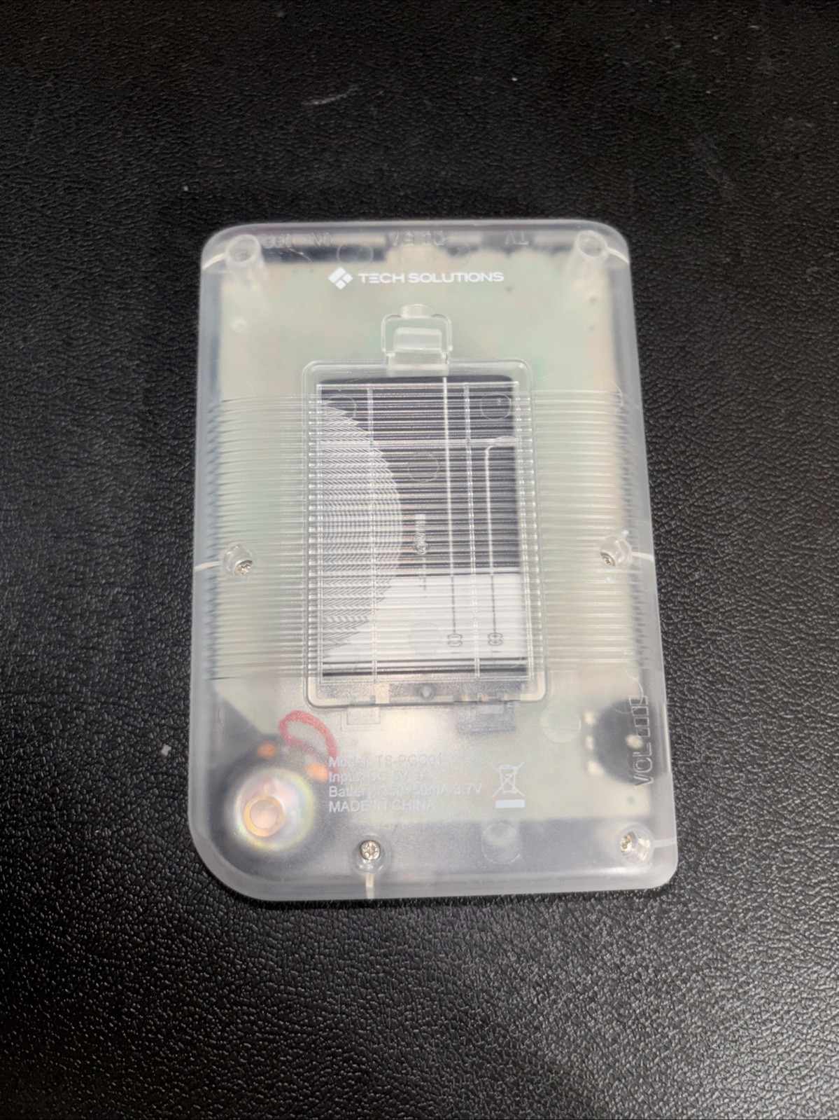 Tech Solutions TS-PGC01 Clear- 200 Games-Works Great, No Charger Included