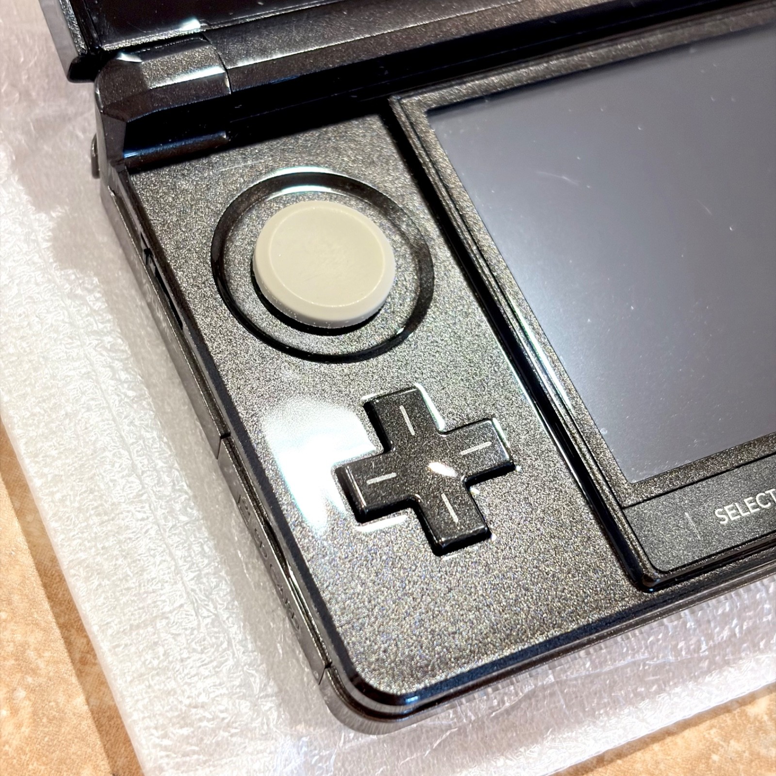 Nintendo 3DS Cosmo Black Launch Edition Console CIB Clean System Complete MINTY