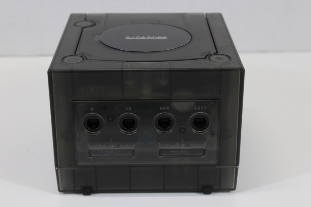 Nintendo Gamecube Console Clear Transparent Black NTSC-U/C DOL-001 GC RGB LED