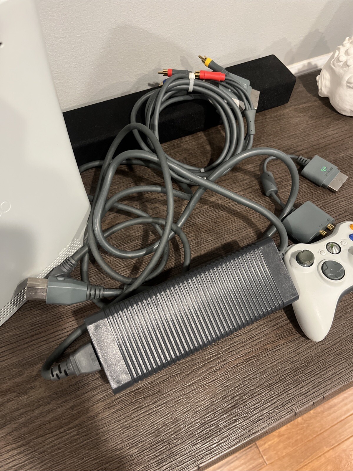 Xbox 360 Core Bundle, with AV , Controller, Call of Duty World at War, Tested!
