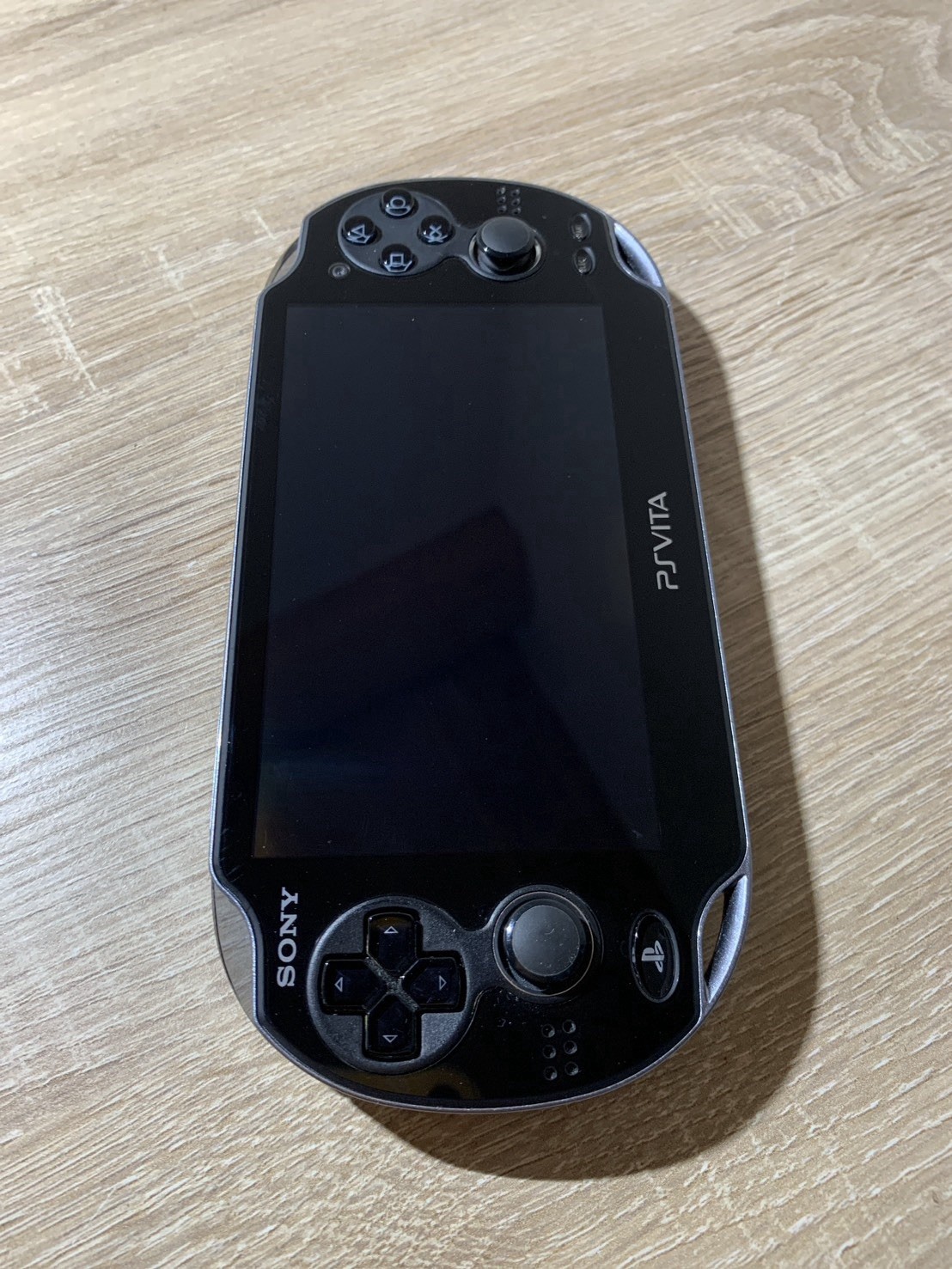 0980 Sony PlayStation PS Vita PCH-1000 Crystal Black Good Tested